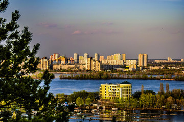 Obraz premium View on the city