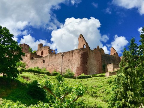 Ruine Hardenburg bei Bad D&uuml;rkheim (Rheinland-Pfalz)