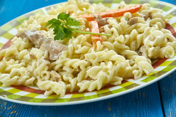 Asiago Chicken Pasta