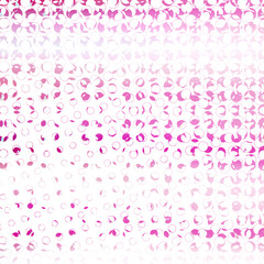 Halftone Circle Shapes in Elegant Pink Ink Design - High Resolution Illustration, suitable for graphic element or background use.