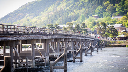 Arashiyama Kyoto Bridge © andrzej