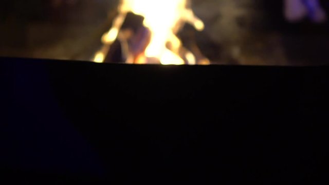 Slow Motion Fire Reveal 120fps
