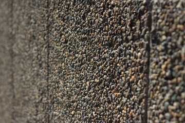 Fototapeta premium Stone wall. Small stone.