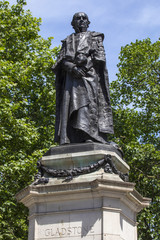William Gladstone Statue in London