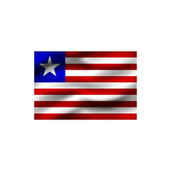 Flag of Liberia.