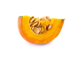 Pumpkin isolated on a white background