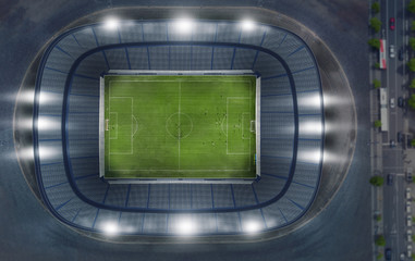 fussballfeld werbefläche © Igor Link