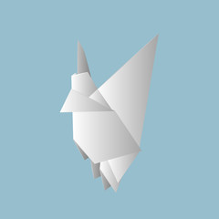 Fototapeta premium Vector illustrations with origami