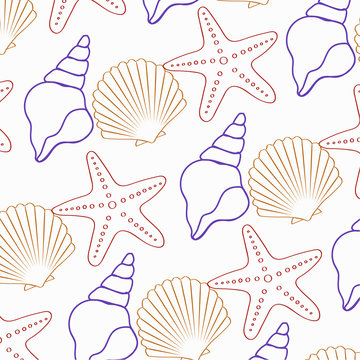 The seamless star-star pattern and shell