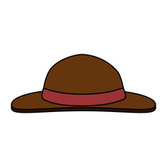 canadian ranger hat uniform vector illustration design