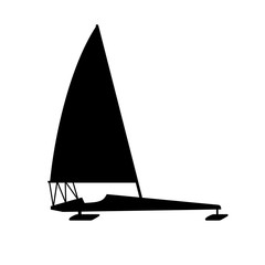 Ice boat icon