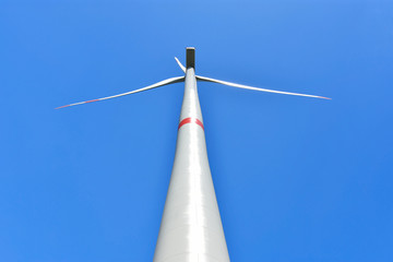 New windmill near Stuttgart, Baden-Wuerttemberg, Germany