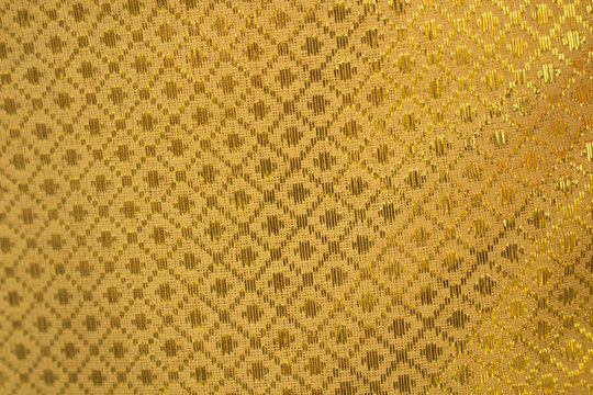 Gold Fabric Texture Background