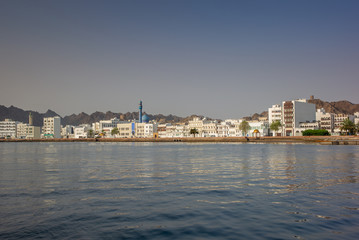Obraz premium Sunrise in summer on the old town of Muscat in Oman - 4