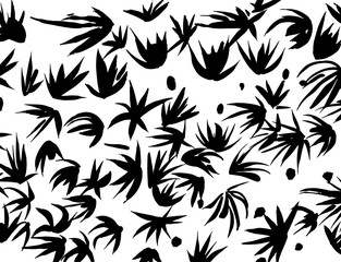 Fototapeta premium Vintage background. Brush stroke pattern. Watercolor.