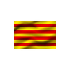 Flag of Catalonia.