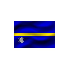 Flag of Nauru.