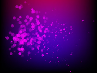 Abstract color background from dots. Vector illustration.