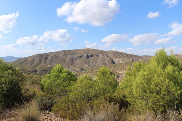 Mountain landscape of Spain