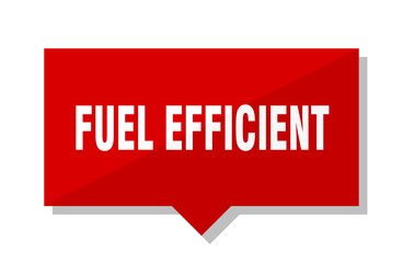 fuel efficient red tag