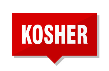 kosher red tag