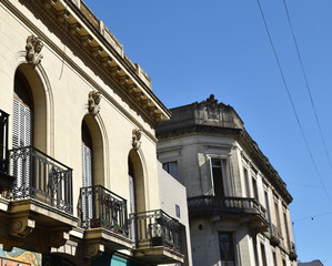 Maisons du quartier de San Telmo à Buenos Aires, Argentine