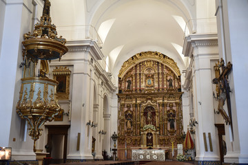 Fototapeta na wymiar Basilique Nuestra Senora del Pilar à Buenos Aires, Argentine