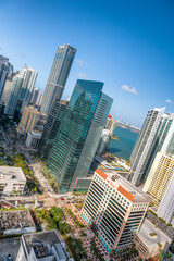 Skyline of Downtown Miami, Florida