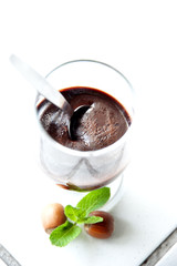 Mug au chocolat noir