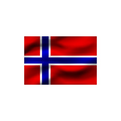 Obraz premium Flag of Norway.
