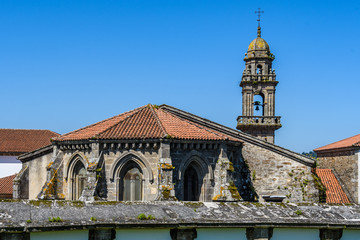 Obraz premium San Domingos Church in Santiago de Compostela, Spain