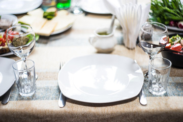 Georgian traditional supra