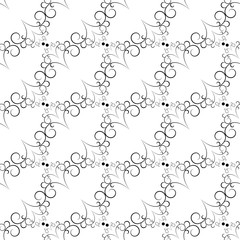 Wavy line seamless pattern