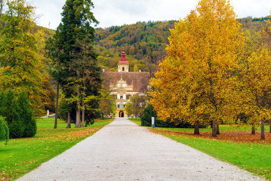 Eggenberg Baroque Palace or Schloss near Graz, Styria, Austria