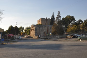 Fototapeta na wymiar The medieval Kolossi Castle in Cyprus (Limassol)