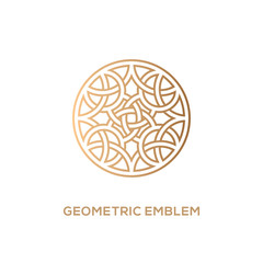 Geometric emblem