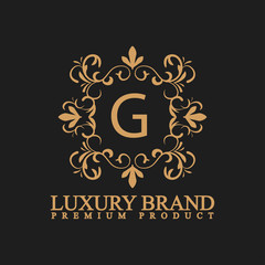 logo luxury G