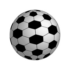 Fototapeta premium Isolated soccer ball icon