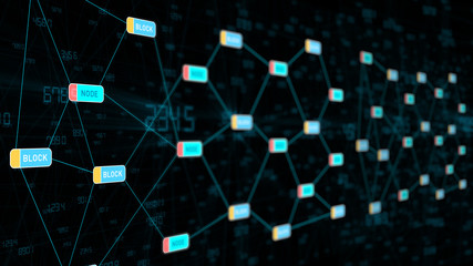 Blockchain Network Data Connections
