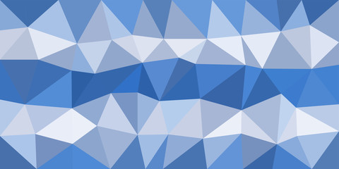 White Blue Low Poly Vector Background