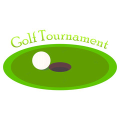 Golf Tournament label