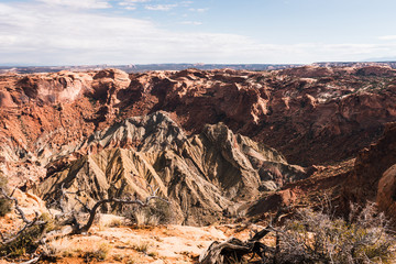Magnificent view of deep canyon, Arizona, USA.