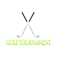Golf Tournament label
