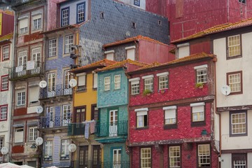 Fototapeta premium Houses in Porto, Portugal
