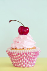 Cherry cupcake