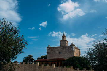 Fototapeta na wymiar View to Castello Zammitello in Mgarr