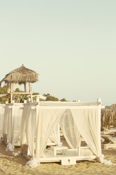 The beach