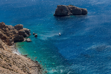 The view from the  monastery of Panagia Hozoviotissa