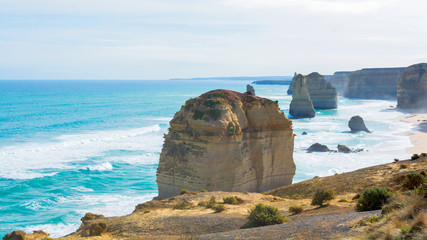 The Twelve Apostles located in Port Campbell, Victoria