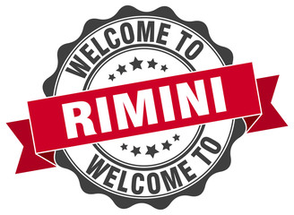 Fototapeta premium Rimini round ribbon seal